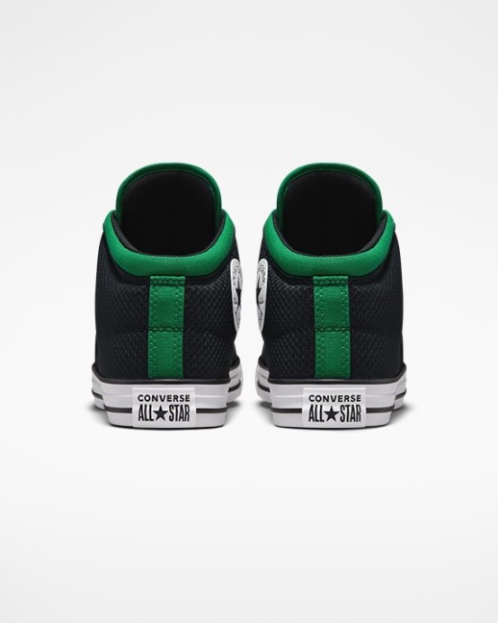 Black/green/white Chuck Taylor All Star High Street Mid Converse