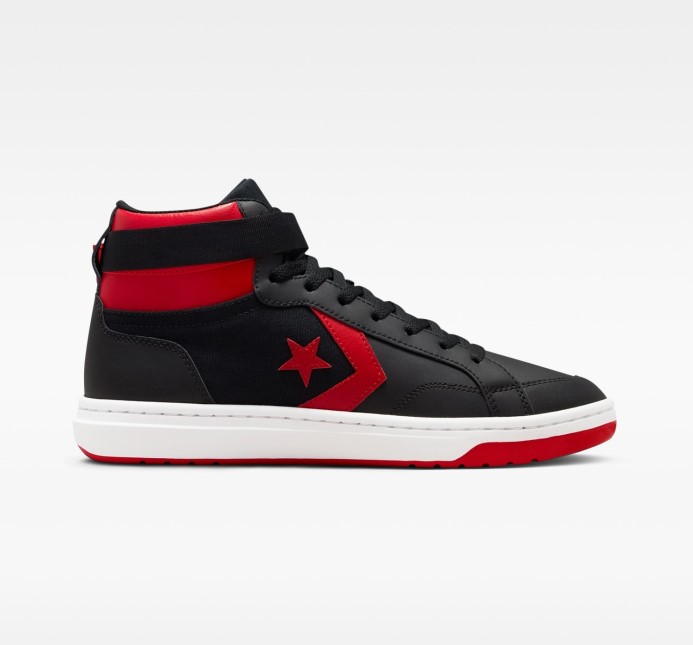 Converse čierna/červená/biela Pro Blaze V2 Stred