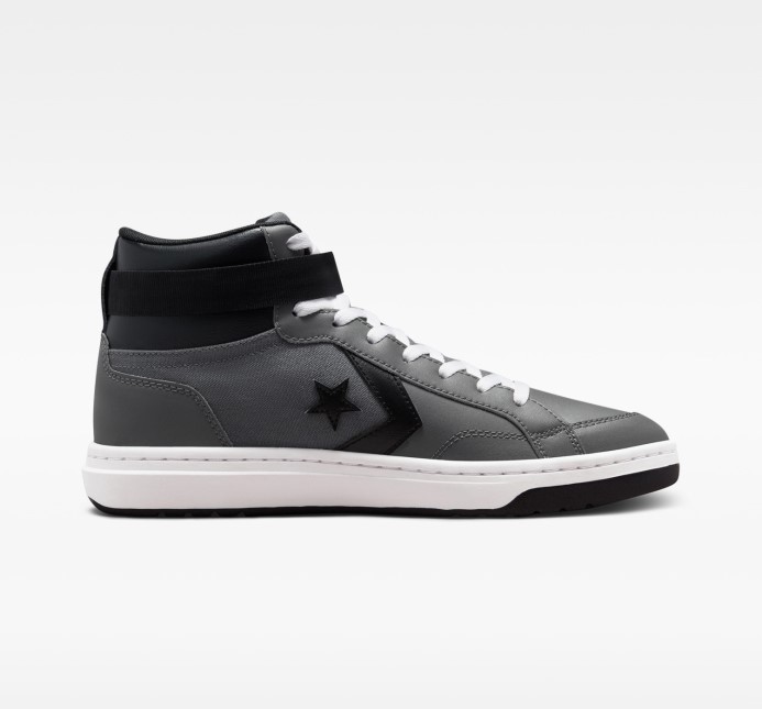 Converse Pro Blaze V2 Mid Iron Sivá/čierna/biela