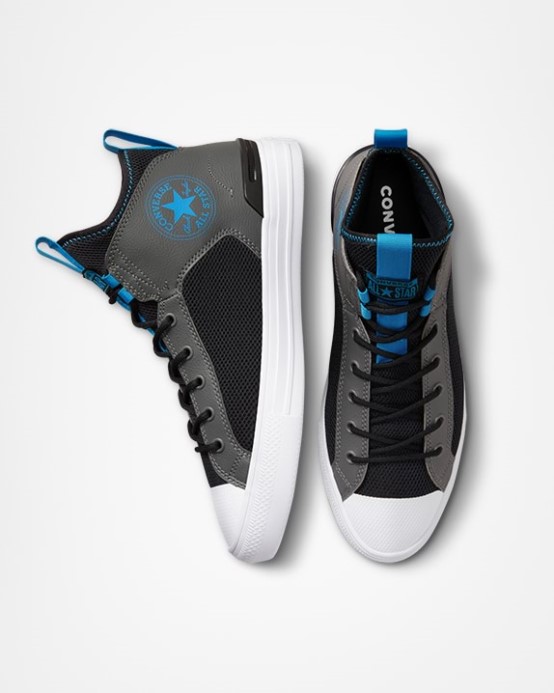 Chuck Taylor All Star Ultra Cx Emocionálny Komfort Stredne čierna/cyber Sivá/vytáčaná Modrá Converse