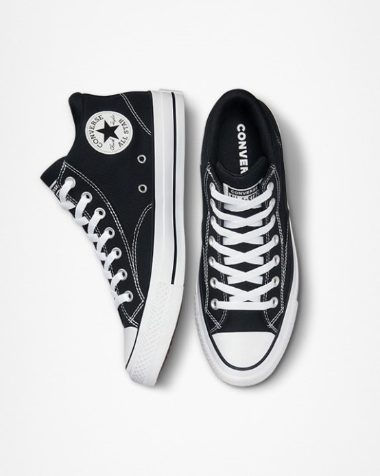Chuck Taylor All Star Malden Street Mid Converse čierna/biela