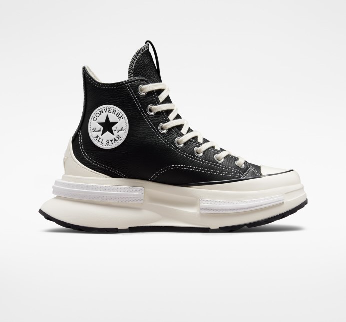 Run Legacy Cx Kožený Vysoký Vrch Converse Black/white/egret