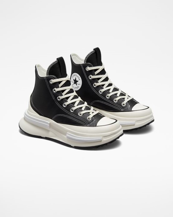 Run Legacy Cx Kožený Vysoký Vrch Converse Black/white/egret