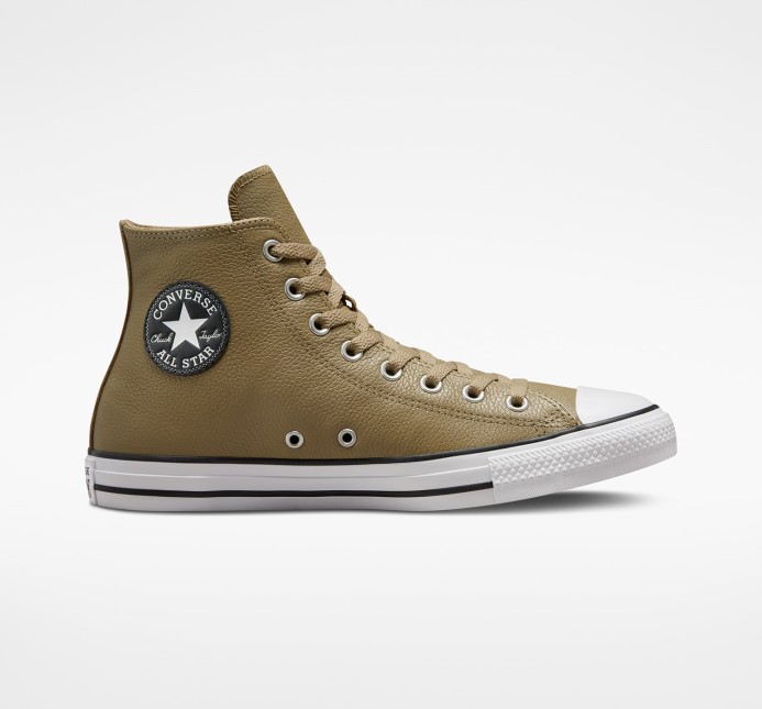 Chuck Taylor All Star Sezónna Koža Vysoká Vrchná Converse Pražená