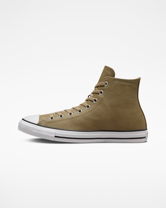 Chuck Taylor All Star Sezónna Koža Vysoká Vrchná Converse Pražená