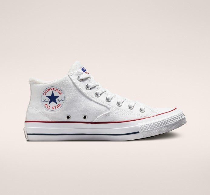 Converse Biela/červená/modrá Chuck Taylor All Star Malden Street Stred