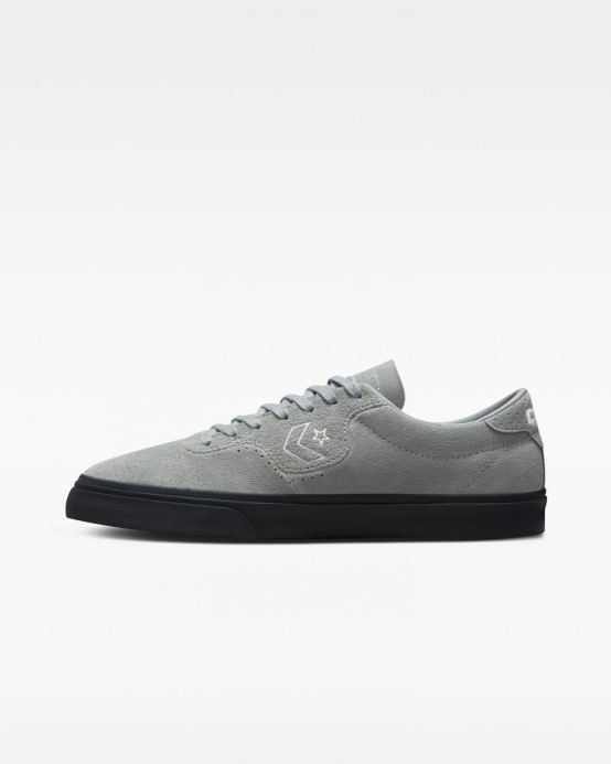 Cons Louie Lopez Pro Semišový Nízky Top Converse Jaseňový Kameň/biela/tmavo Dymovo Sivá