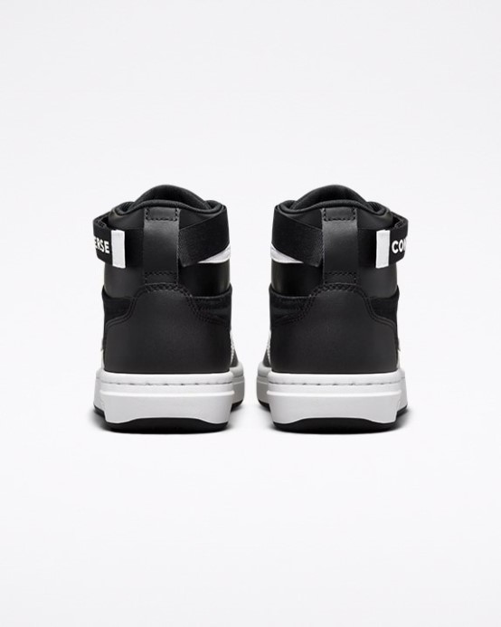 Black/white Converse Pro Blaze Cup Odnímateľný Popruh Stred