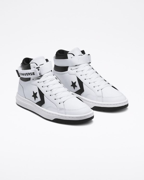 Converse White/black Pro Blaze Cup Odnímateľný Popruh Stred