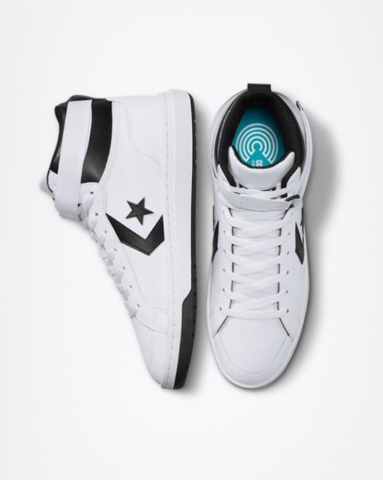 Converse White/black Pro Blaze Cup Odnímateľný Popruh Stred