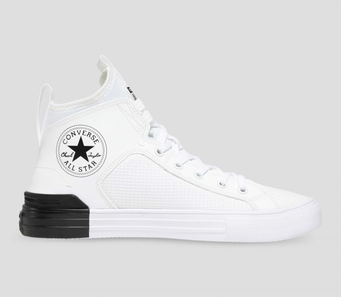 Bielo/čierne Skľučovadlo Taylor All Star Ultra Mid Converse