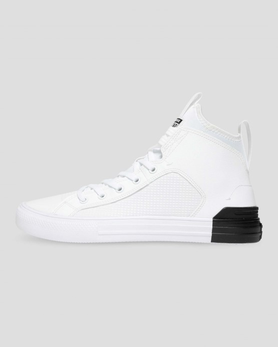 Bielo/čierne Skľučovadlo Taylor All Star Ultra Mid Converse