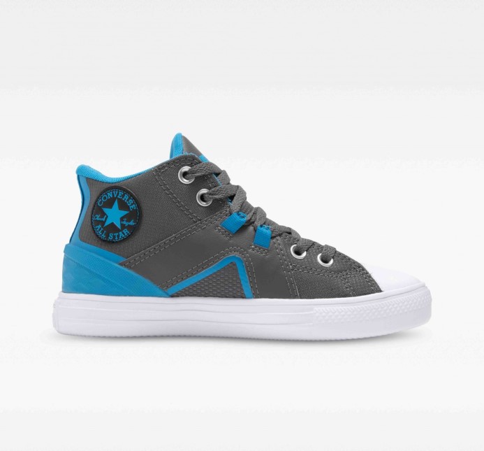 Converse Chuck Taylor All Star Flux Ultra Mid Cyber Grey/dial Up Blue/white