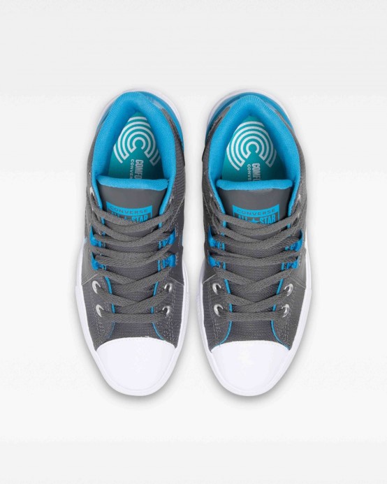 Converse Chuck Taylor All Star Flux Ultra Mid Cyber Grey/dial Up Blue/white