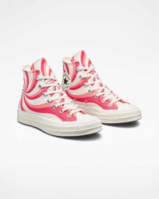 Egret/sunrise Pink Chuck 70 Color Candy High Top Converse