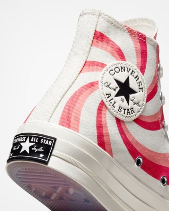 Egret/sunrise Pink Chuck 70 Color Candy High Top Converse