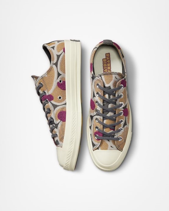 Converse Pálené Medové/cyber Grey Skľučovadlo 70 Natural Digital Low Top