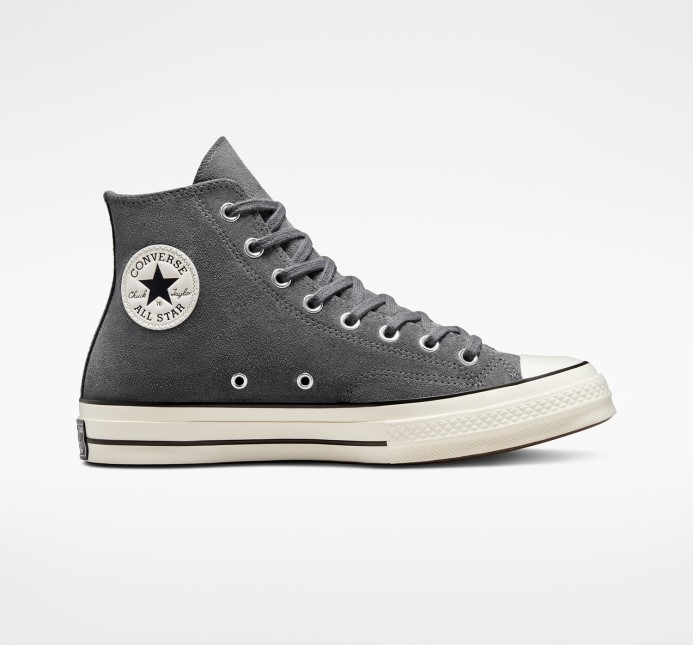 Cyber Grey/egret/black Converse Skľučovadlo 70 Sezónne Kožené Vysoké Top