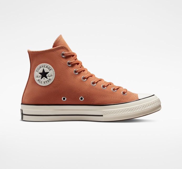 Skľučovadlo Converse Oranžový úkryt/egret/black 70 Sezónny Kožený Top