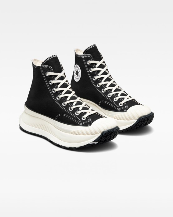 Black/egret Converse Skľučovadlo 70 At-cx Platform High Top