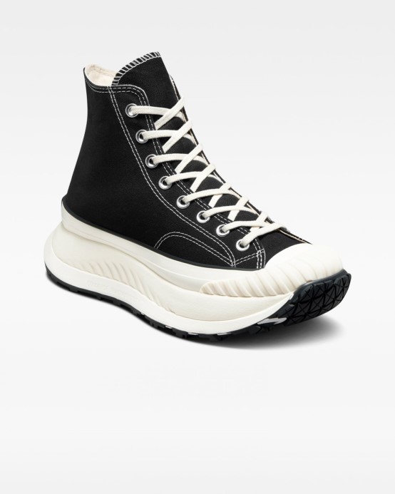 Black/egret Converse Skľučovadlo 70 At-cx Platform High Top