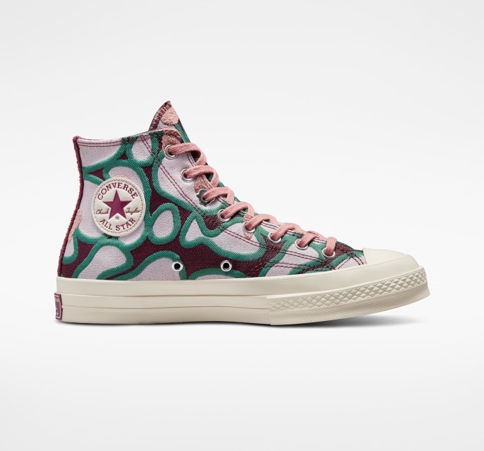 Skľučovadlo 70 Prirodzene Digitálny Vysoký Vrch Converse Parofialová/kaňonový Prach/egret