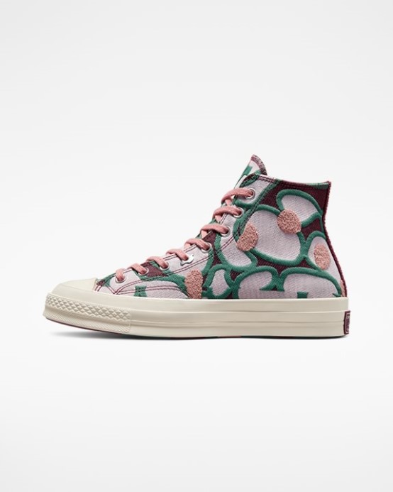 Skľučovadlo 70 Prirodzene Digitálny Vysoký Vrch Converse Parofialová/kaňonový Prach/egret