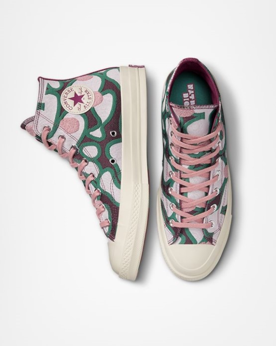 Skľučovadlo 70 Prirodzene Digitálny Vysoký Vrch Converse Parofialová/kaňonový Prach/egret