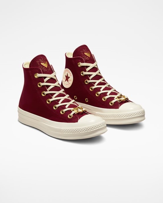 Chuck 70 Valentines Day High Top Back Alley Brick Converse