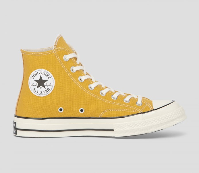 Converse žlté Skľučovadlo 70 Vintage Canvas High Top Sunflower
