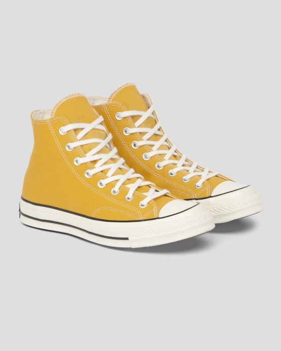 Converse žlté Skľučovadlo 70 Vintage Canvas High Top Sunflower