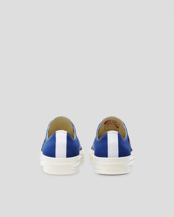 Modrý Quartz/egret/black Converse X Comme Des Garcons Skľučovadlo 70 Play Low Top
