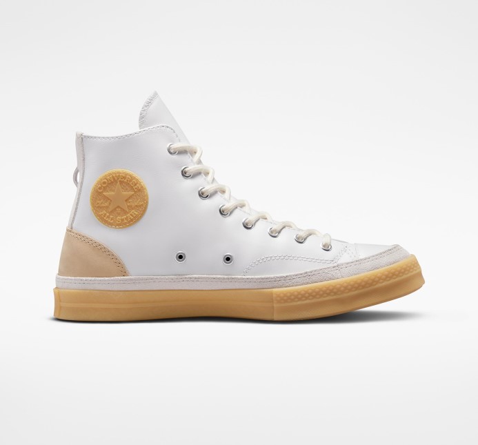 Skľučovadlo 70 Premium Craft Južne Od Houstonu Vysoký Vrch Converse Biely/slnečný/bledý Tmel