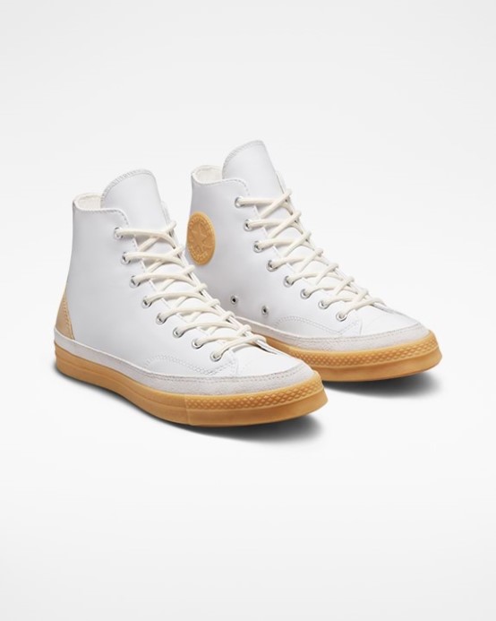 Skľučovadlo 70 Premium Craft Južne Od Houstonu Vysoký Vrch Converse Biely/slnečný/bledý Tmel