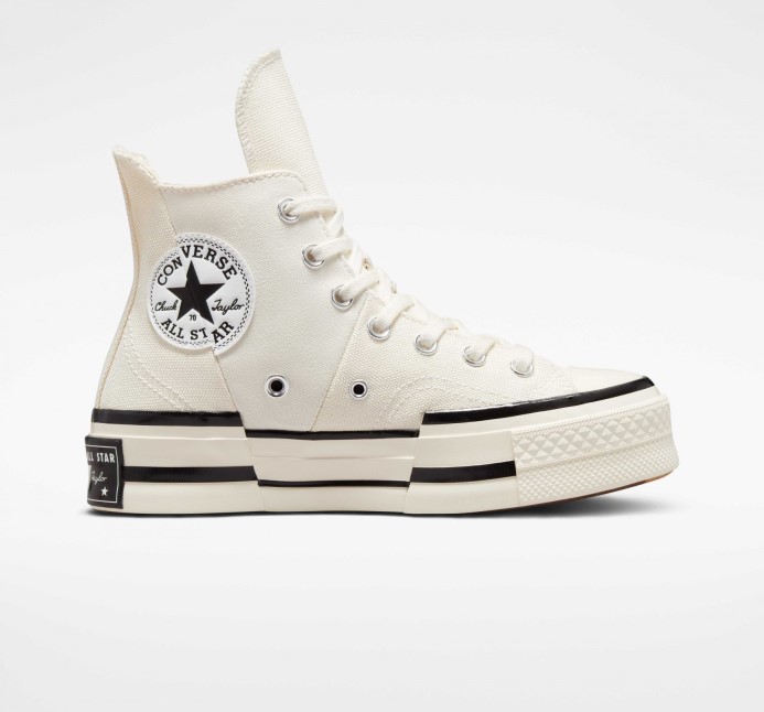 Converse Egret/black Skľučovadlo 70 Plus Plátno Vysoké