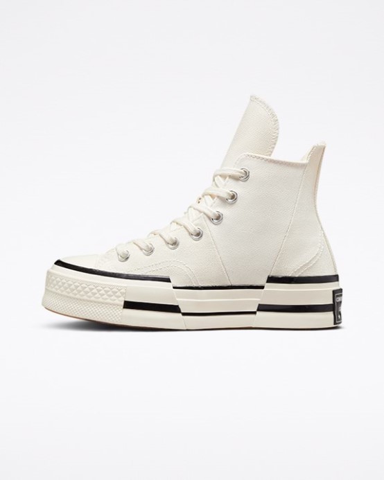 Converse Egret/black Skľučovadlo 70 Plus Plátno Vysoké