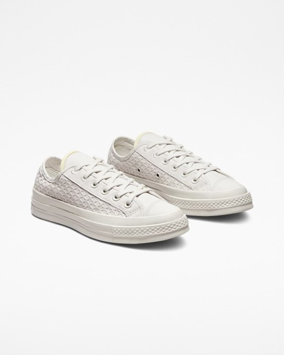 Bledý Tmel/lemon Drop Skľučovadlo 70 Letné žakárové Nízke Converse