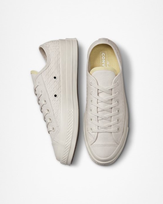 Bledý Tmel/lemon Drop Skľučovadlo 70 Letné žakárové Nízke Converse