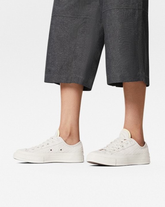 Bledý Tmel/lemon Drop Skľučovadlo 70 Letné žakárové Nízke Converse