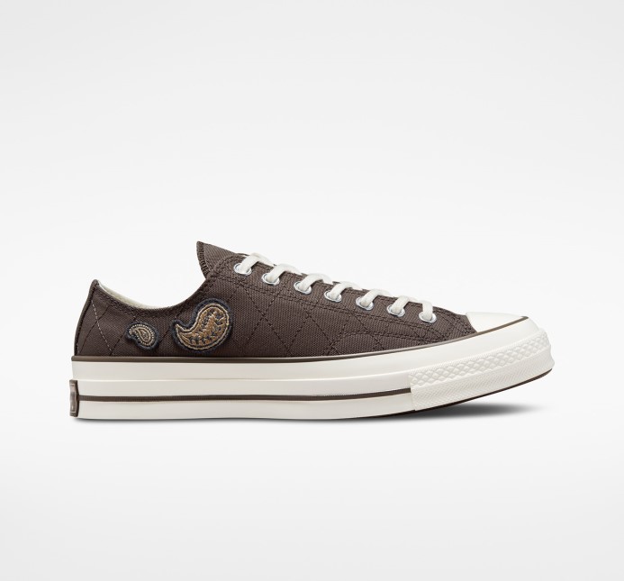 Skľučovadlo 70 Crafted Patches Low Top Engine Dym/nightfall Gray Converse