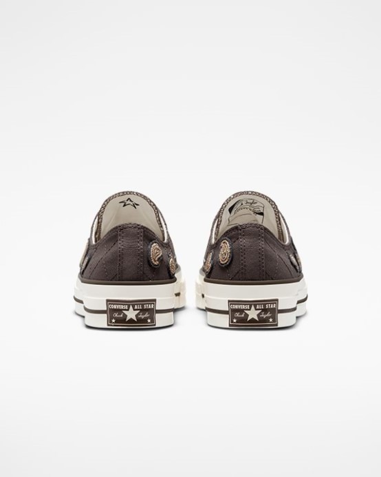 Skľučovadlo 70 Crafted Patches Low Top Engine Dym/nightfall Gray Converse