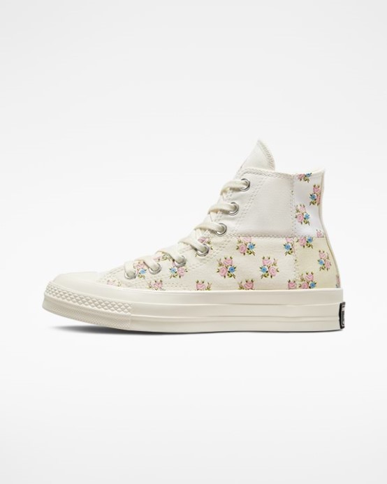 Khaki/off White Skľučovadlo 70 Gran-z High Top Egret Converse