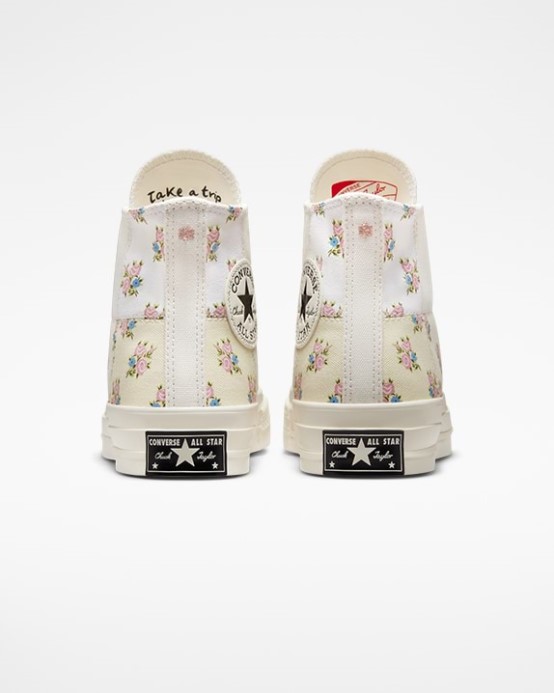 Khaki/off White Skľučovadlo 70 Gran-z High Top Egret Converse
