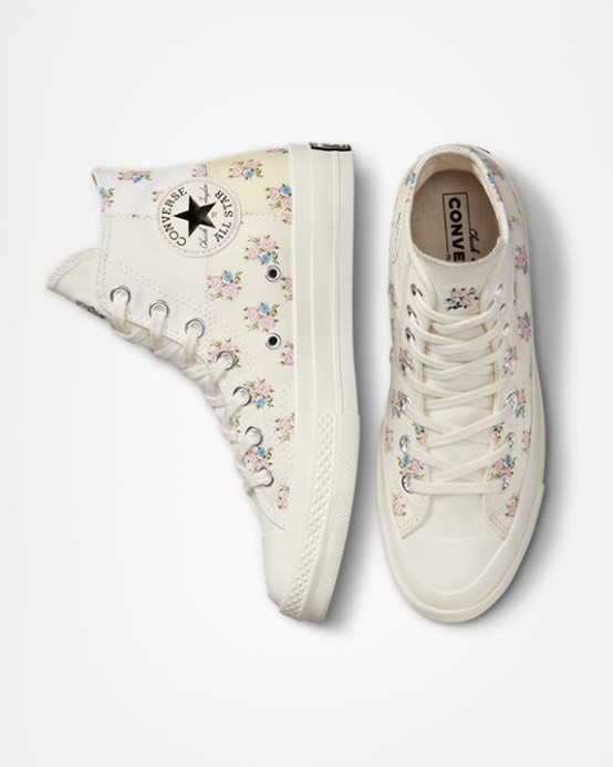 Khaki/off White Skľučovadlo 70 Gran-z High Top Egret Converse