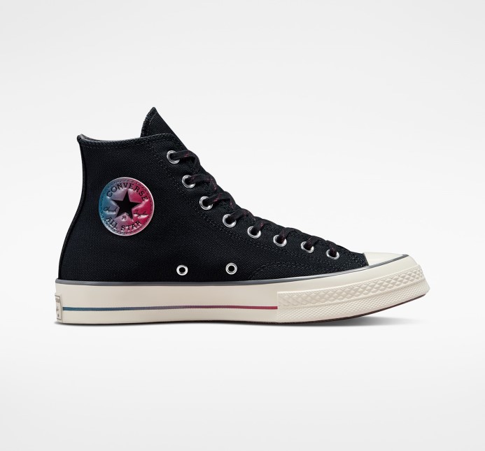 Converse Skľučovadlo 70 úžitkové Plátno Vysoké čierne/kyber Sivá/hlboký Spánok