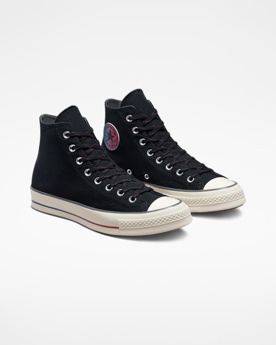 Converse Skľučovadlo 70 úžitkové Plátno Vysoké čierne/kyber Sivá/hlboký Spánok