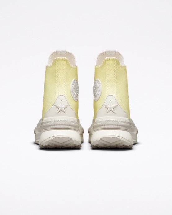 Soft Sunshine/black/egret Run Star Legacy Cx High Top Converse
