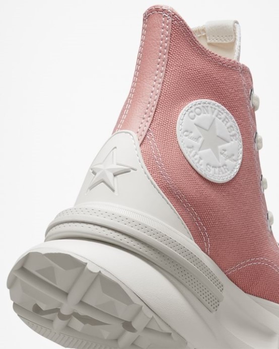 Hrdzavoružová/bledá Tmel/egret Converse Run Star Legacy Cx Vysoký Top