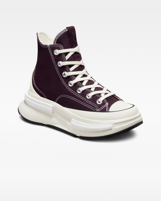 Run Star Legacy Cx High Top Black Cherry/white/egret Converse