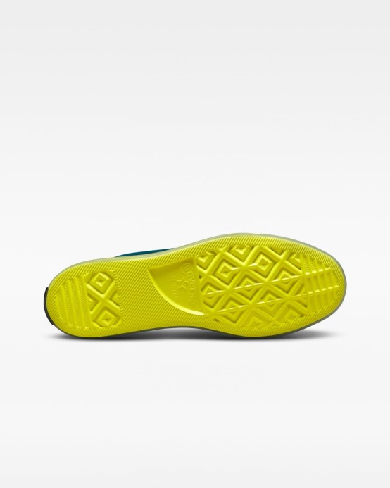 Polnočný Turq/black/laser Lemon Converse Chuck Taylor All Star Cx Explore Edge Glow High Top